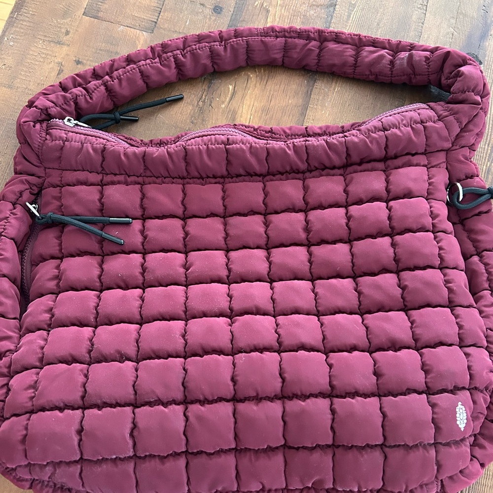 Free People Quilted Carryall Bag